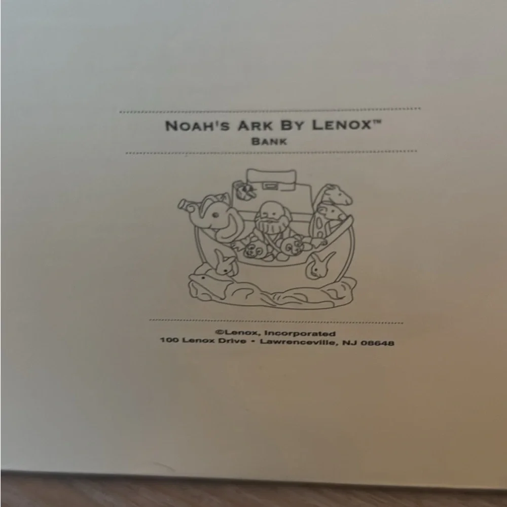 Lenox Noah's Ark Bank - Picture 8 of 8
